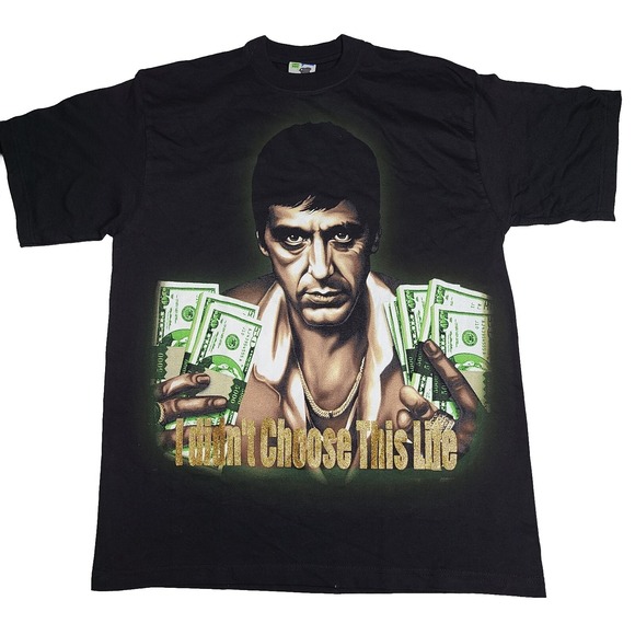 Phat Dog Other - Scarface I‎ Didn't Choose This Life Phat Dog T Shirt Size Large NWOT